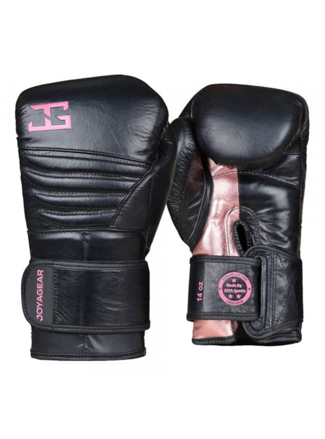 Joya Falcon Pink Genuine Napa Leather Kick Boxing Gloves